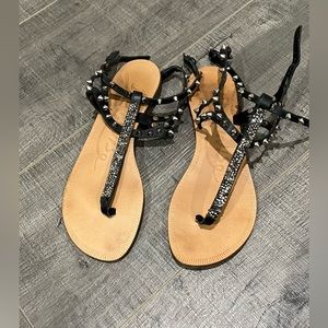 Ioannis studded flat sandals